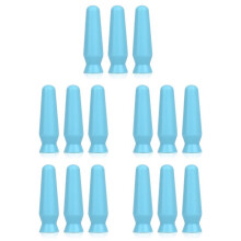 Sklerallinsen-Entferner und -Einsetzer, 15er-Pack, Kontaktlinsen-Entfernungswerkzeug Ohne Entlüftung für Harte Kontaktlinsen und Künstliche Augen
