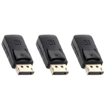 3 Stück 4K  Dummy Plug DP Virtual Display Adapter Grafikkarte Cheater EDID Headless  Emulator