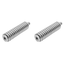 2X Heavy Duty CB Antenna Spring Mount Fits for Mobile/Vehicle CB Radio Antenna Mount 3/8-24Inch Threads Stainless Steel