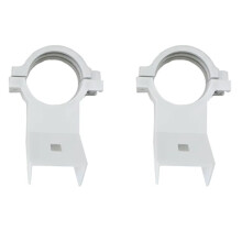 2X KU Band LNB Holder for Satellite Dishes 20mm Plastic Bracket, for Multiple Dish Sizes