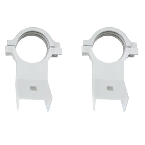 2X KU Band LNB Holder for Satellite Dishes 20mm Plastic Bracket,  for Multiple Dish Sizes
