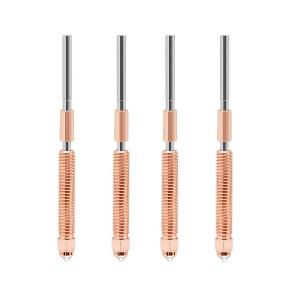 4X For Nozzle Quick-Swap Nozzle Kit Hardened Steel Design For 3D Printer 2Pc 0.4Mm 4713688493304
