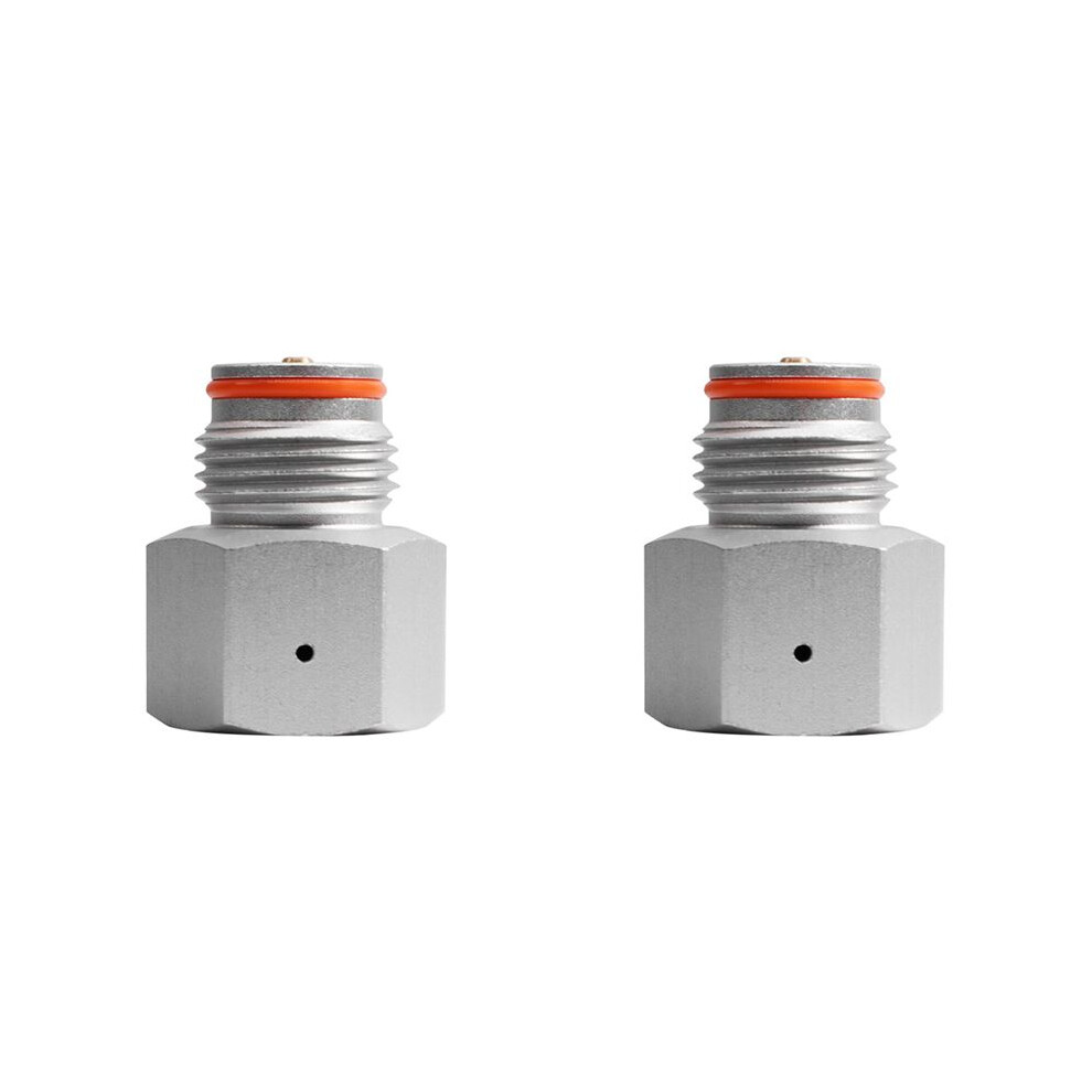 2X Soda Co2 Pressure Regulator Adapter,Female Tr21-4 Soda Cylinder To Male G1/2 Co2 Tank 6032614879882
