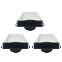 3 PC de Ventilação com Base de Nylon em Aço Inoxidável Marinho 304 para Acessórios de Iate de