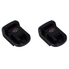 2X MT20ML Akku-Adapter-Konverter für 18 V Li-Ionen-Akku für 18 V für BL1860B/BL1860/BL1850B