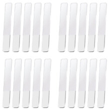 20X Glazen Nagelglans - Glazen Nagelvijlen Crystal Nail Buffer Shine Polijstmachine voor Natuurlijke Vingernagels Teennagels