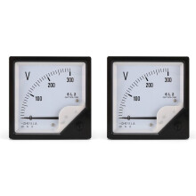2X 6L2 Voltmeter AC 300V Pointer Type Voltage Meter Mechanical Header