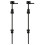 2pcs 18 Polegadas Cane Bolt Heavy Duty Gate Drop Rod, Hardware Ground  Gate Stopper Hardware de Portão, Cane Bolts para Cercas de Madeira 1