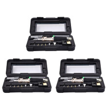 30X HS-1115K 10-in-1 Multifunction Gas Soldering Iron Case Set Lighter Spray Set Welding Equipment