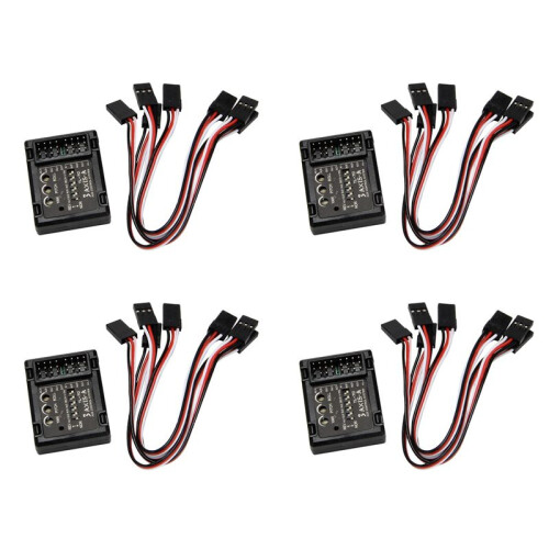 4X 3 Axis Flight Controller Stabilizer System Gyro Fixed Flying Wing FPV Airplane Aircraft Gliders Fixed Wing Balancer 1