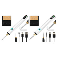 2X Rechargeable Thread Burner Kit for Jewelry Making,Digital Thread Zapper Tool,Leather ,Weaving & Stringing B