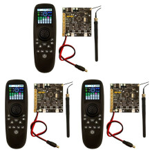 3X TXG4 1.54Inch Colored Screen Display Single-Hand Remote Controller 6-12V Receiver Board GPS Control for RC Bait Boat