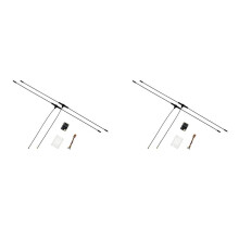 2X ELRS Receiver 433Mhz RX Dual Diversity Receiver 2x100mW Built-in C3 TCXO for RC FPV Traversing Drones Parts