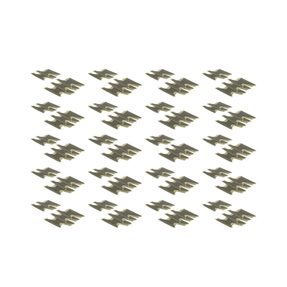 100Pcs Ribbon Cable For Corsa Meriva Instrument Cluster Flat Lcd Connector Dead Missing Pixel Replacement Repair 4711975956730
