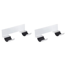 2X Hair Tool Organizer Wall Mount, Hair Dryer Holder for Curling Wand Accessories, Hair Straightener Holder Organizer
