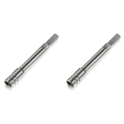 2X Bit Driver Extender-Aanvullende Accessoire voor Multitools, 1/4 Inch Zeskantbitadapter voor , Surge, Wave