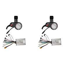 2X Controlador de Motor 48V 21A para M4/M4PRO Scooter Elétrico Kickscooter com Painel LCD Display Controlador de Peças