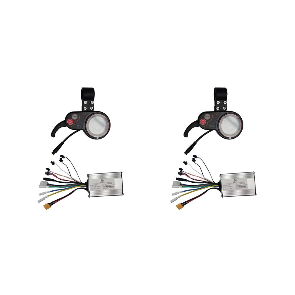 2X 48V 21A Motor Controller For M4/M4pro Electric Scooter Kickscooter With Dashboard Lcd Display Controller Parts 6032462133167