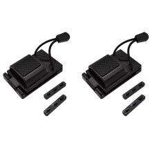 2X New Handheld Stand Belt Hanger, Universal Walkie Talkie Clip, Waist Hanger, Support Buckle, Quick Release Ham