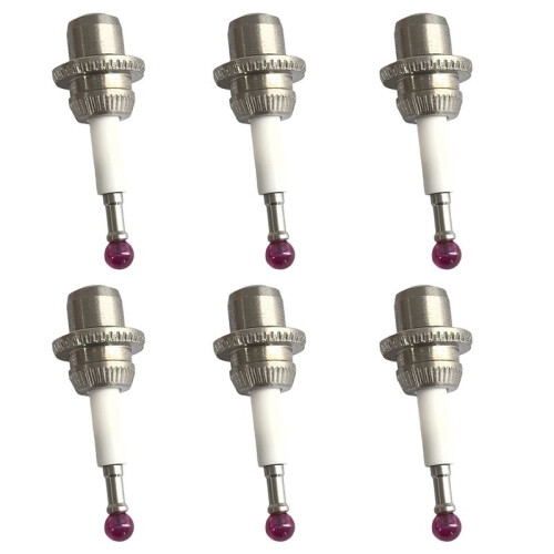 6X 3D-Sensor 80.362.00 Touch Probe Stylus M3 4mm Ruby  Keramisk Stem CNC Cmm Machine 1Pc