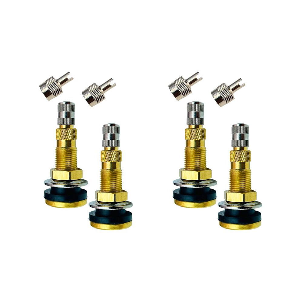 4X Tr618a Tire Valve Stems,Tubeless Air Liquid Tractor Valve Stems For Tubeless Tires, Industrial Agricultural Wheels 6031280003645