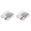 2X  Button Phone for Elderly Seniors, Home Land  Phone One Key for Help Telephone 1