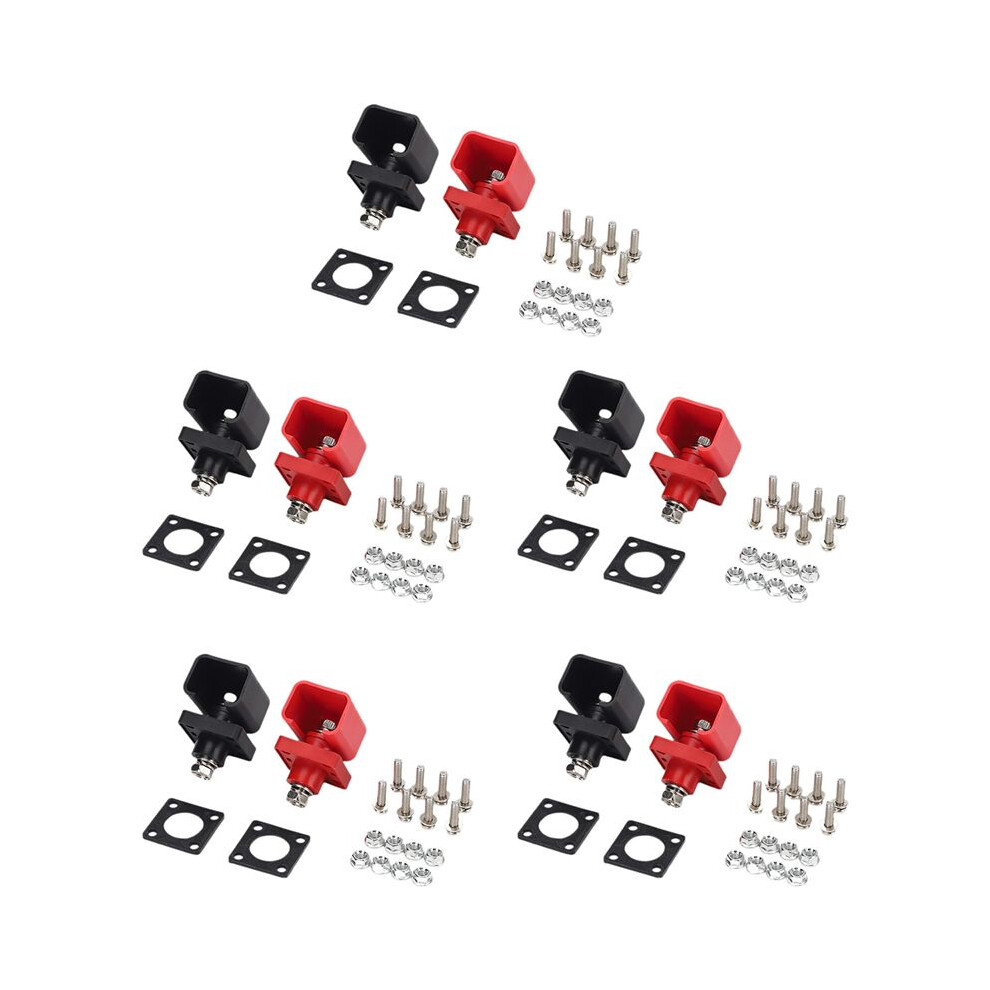 10Pcs 200A Storage Lithium Battery Terminal High Current Lithium Battery Copper Terminal Connector 4714008690571