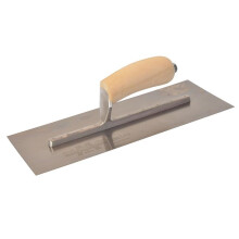 Marshalltown Mxs S/s Finishing Trowel, Wooden