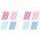 Paper Quilling Tools 48 Pcs Quilling Paper Slotted Tools Kit 4 Colors Rolling Multi-Function Needle Pen for Paper Flower 1