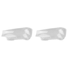 2X Cubierta de Faro Izquierdo para Coche, Cubierta de Lente Transparente para X3 F25 X4 F26 2014 2015 2016 2017