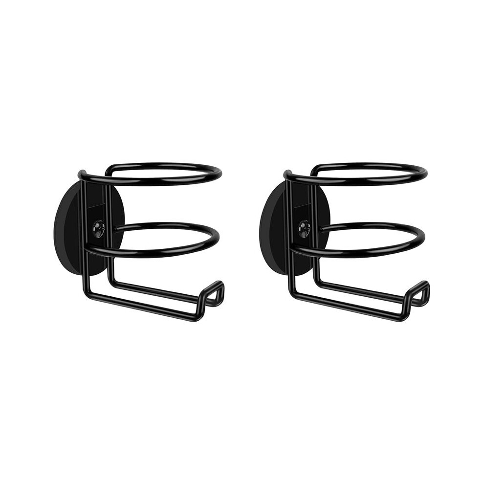 2X Cup Holder Beverage Magnetic Drink Holder Magnetic Can Drinks Holder Magnetic Cup Boat Drink Holder Bottle Holder Black
