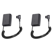 2X NP FZ100 Dummy-Batterij voor D-Tap voor V-Mount BP-Batterij voor A7r3/A7M3/A7S3/Fx3 A9
