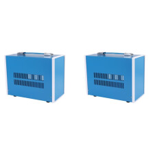 2X Module Électronique Intérieur et Extérieur Boîtier D'Instrument en Métal Boîtier Électronique Boîte de Jonction Boîtier de Projet