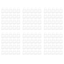 120Pcs Transparent Gift Bag with Handle Wedding Candy Gift Packaging Reusable Tote Bag Christmas Shower 13x15x7cm