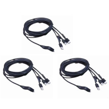 3X E3 3 In1 VR Headset Connecting Cable for VR E3-B E3-C E3-P VR Helmet -Compatible Cable 5 Meter