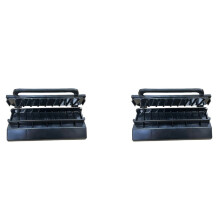 2X Large Kebab Maker Press, Black Plastic Kabab, Manual Kabob Mould, Kabob Maker Barbecue Skewers