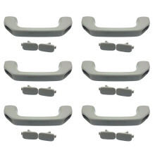 6X Alça de Puxar Segura para Porta Interna Do Teto Do Pilar um Do Interior Do Carro para 2007-2022 Acessórios para Carro