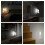 4X 4 in 1 Motion Sensor Wall Light, Power Off LED Night Light Flashlight, Rechargeable Emergency Flashlight EU Plug 3