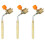 3X Brass MAPP, Propane Gas Torch, Automatic Ignition Trigger, Heating Welding Burner, Suitable for Camping and Welding 1
