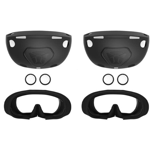 2X for PS VR2 Headset Silicone Protector Cover Anti-Scratch Replacement Face Interface Grips Case VR Controler 1