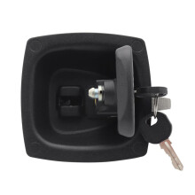 2X T-Shape Handle Lock for Truck Trailer Door Waterproof T-Handle Folding Compression Lock for Toolbox