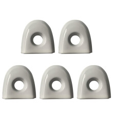 5X Car Door Lock Cover with Key Hole for Juke & Micra Drivers 806441KK0D Car Accessories White