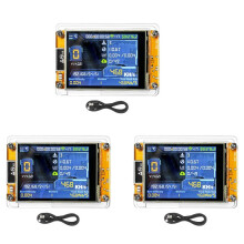 3X NMMiner NerdMiner V2 468KH/S Hashrate BTC Solo Lottery Miner ESP32 2.8Inch Display Bitcoin Crypto Lottery Miner