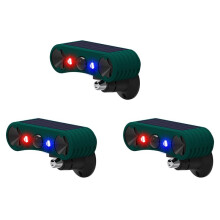3X Uppgraderad Sollarm Djuravvisare Infraröd Sensor Ljud- och Ljuslarm för Att Skrämma Vildsvin och Driva Ut Vesslor