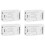 4X Matter Wifi LED Strip Light Controller CW Controller LED Strip Bixb/Siri/for  Home/for Alexa Control Support 1