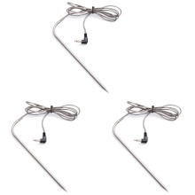 3X Pièce de Rechange pour Sonde de Température de Viande pour Pit Boss et Louisiana Grills Accessoires pour Poêles à Granulés de Bois Sonde de