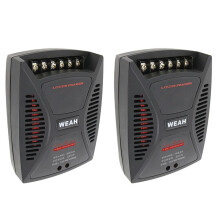 2X WEAH 3 Voies Haut-Parleur de Voiture Audio Crossover Aigus + Alto + Basses Haut-Parleurs Crossover Indépendants HiFi Filtre de Voiture Diviseur de