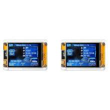 2X NMMiner NerdMiner V2 411KH/S Hashrate ESP32 2,8 Inch  Display BTC Solo Loterij Miner Bitcoin Crypto Loterij Miner