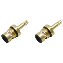 2X 994053-0070A Bath Kitchen Faucet Replacement Valve Cartridge, 4Z-24H Hot and Cold Brass Replacement Stem