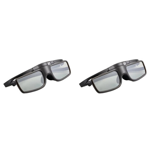2X Active Shutter 3D Glasses for  TW5700/5400/5600/930 for ,  3D TV Rechargeable  RF Projector